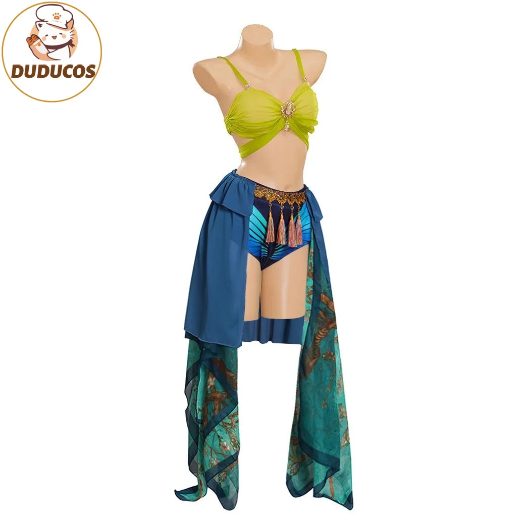 ドリームコスプレ-ブリトニー・スピアーズ-コスプレ-スレイブ・フォー・ユー-コスチューム-ブリトニー-vma-セクシー-スレイブ-コスチューム-女性-ステージ-パフォーマンス-ドレス-ハロウィン