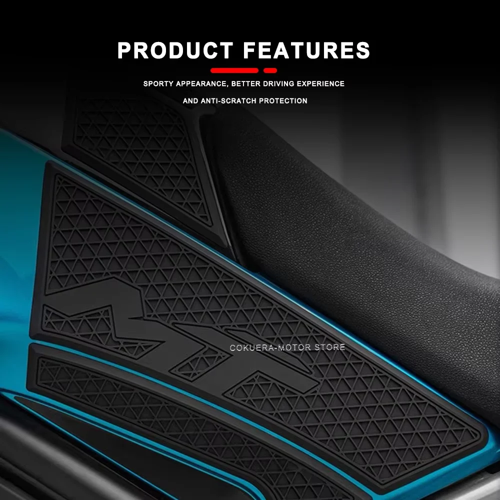 For CFMOTO 450MT 450mt Motorcycle Accessories Fuel Tank Pad Protector Sticker Side Anti Slip Protection Pad Knee Grip