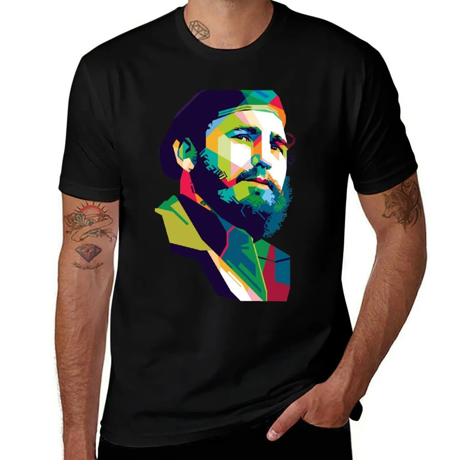 Fidel Castro T-Shirt Quick Dry Light Sports T-Shirt