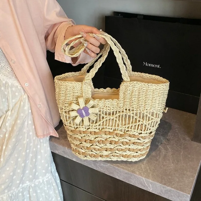 Commuter Diaper Bag For Women Solid Color Leather Handbag Shoulder Crossbody Messenger Tote Classic Designer