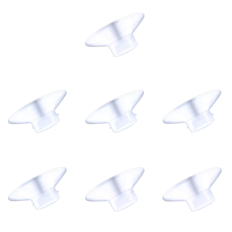 

Q0KB Silicone Breast Flange Insert 14/16/18/19/20/21/22mm Easy Milk Collection