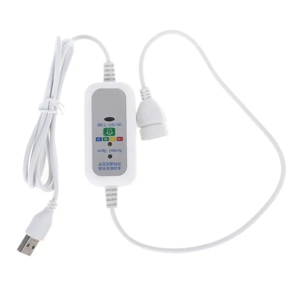 Adjustable Speed Remote Control Extension Cable USB Household USB Speed Control Timing Cable LED Light Extension Cord