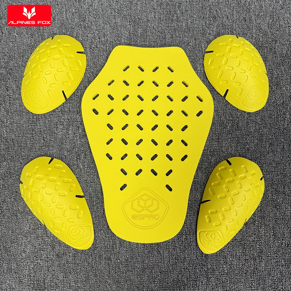 العالمي للدراجات النارية سترة إدراج عودة حامي موتو إدراج درع للجسم إيفا امتصاص الصدمات موتوكروس الكتف الكوع وسادة الصدر #3