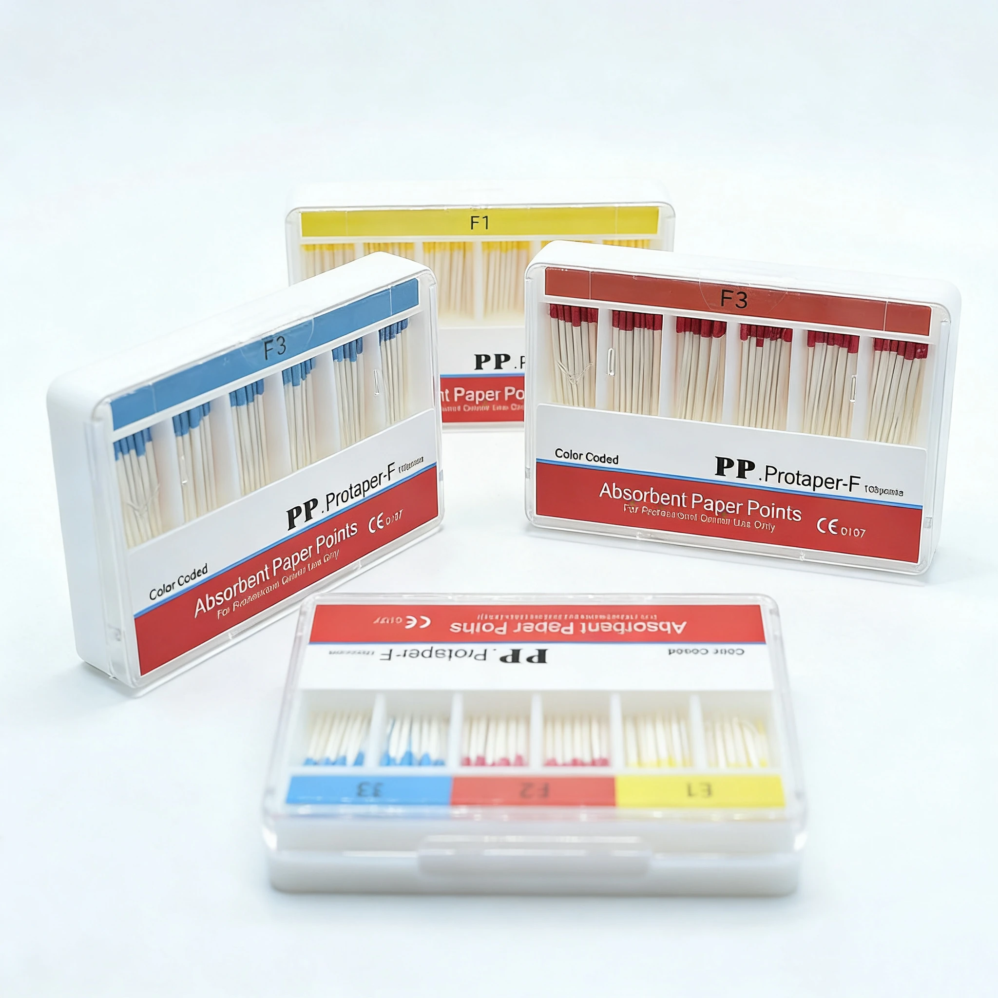 Dental Endodontic Instrument Paper Points F1F2F3 Taper For Root Canal Prepare Dentist Tool Dentistry