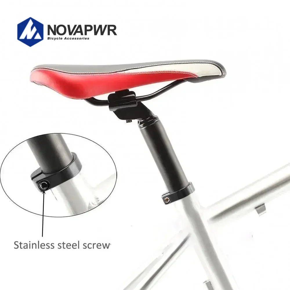 

Bicycle Seatposts Clamps 25.4mm/28.6mm/31.8mm Bicycle Aluminum Alloy Single Nail Seat Tube Seatpost Clamp Bicycle Parts