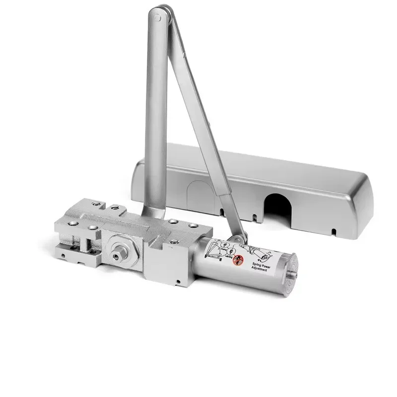Heavy 150kg Modern Design Hydraulic Door Closer for Hotels Fire Escape Door Aluminum Alloy Steel Material Iron Buffer