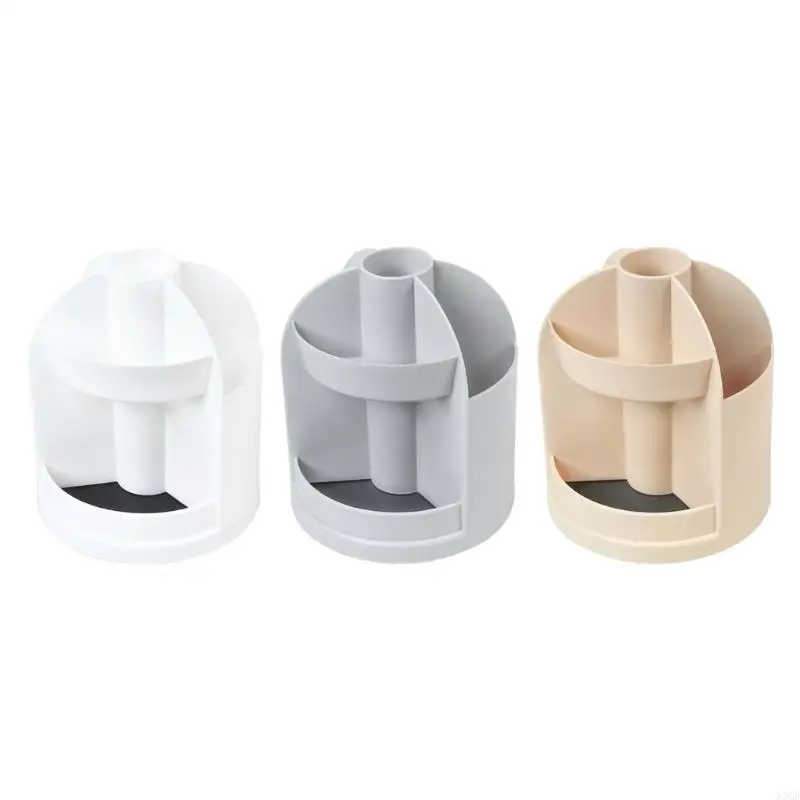 2025 New 360 Degree Rotating Pen Holder Multi Slots Pencil Cup Desk Stationery