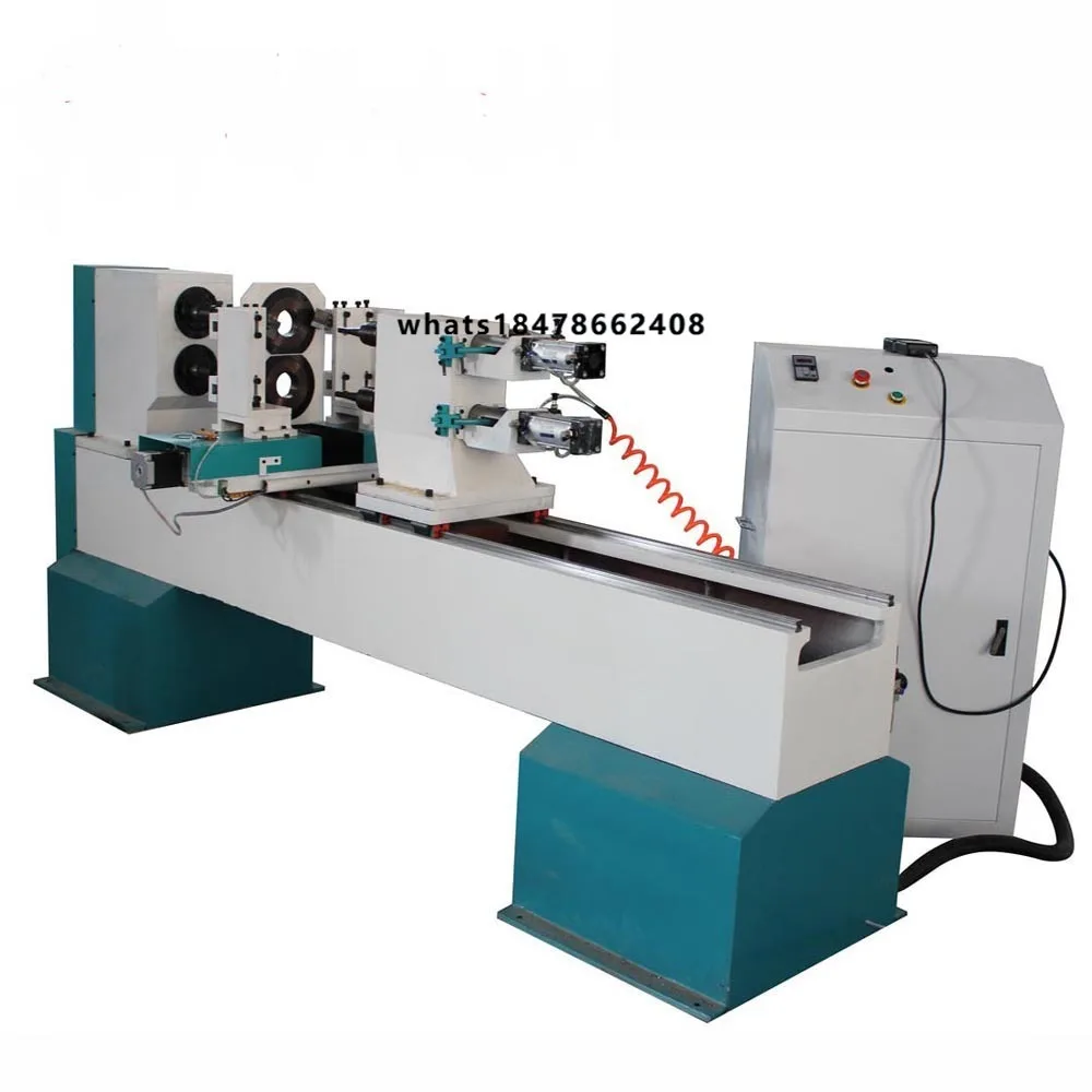 Hot Sale Double Rotating Axis Parts CNC Wood Lathe Central Machinery for Legs