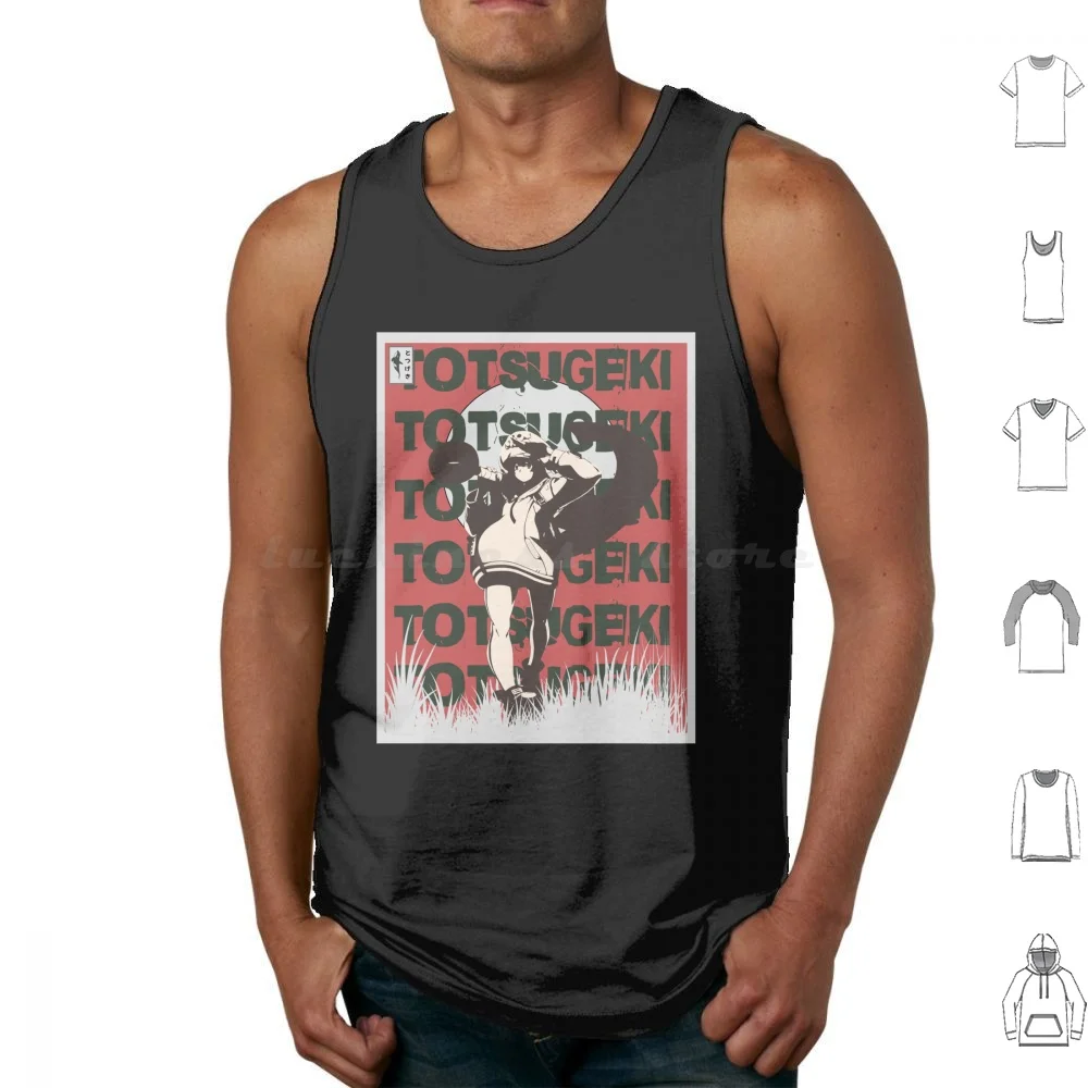 Guilty Gear May Strive Totsugeki Tank Tops Vest Sleeveless Guilty Gear May Strive Dolphin Girl Mr Fighting Game Guilty Gear