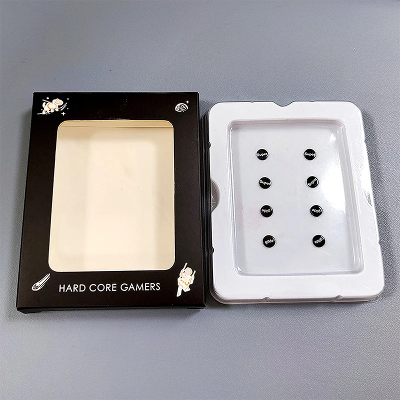 

1 Pack DIY Universal Glass Mouse Skates Dots Feet Pads Sticker For Gaming Mouse Anti-Slip