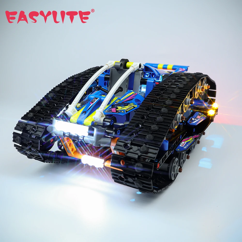 LED Light Kit For 42140 App-Controlled Transformation Vehicle Building Blocks Car Toys Set Only Lighting No Model