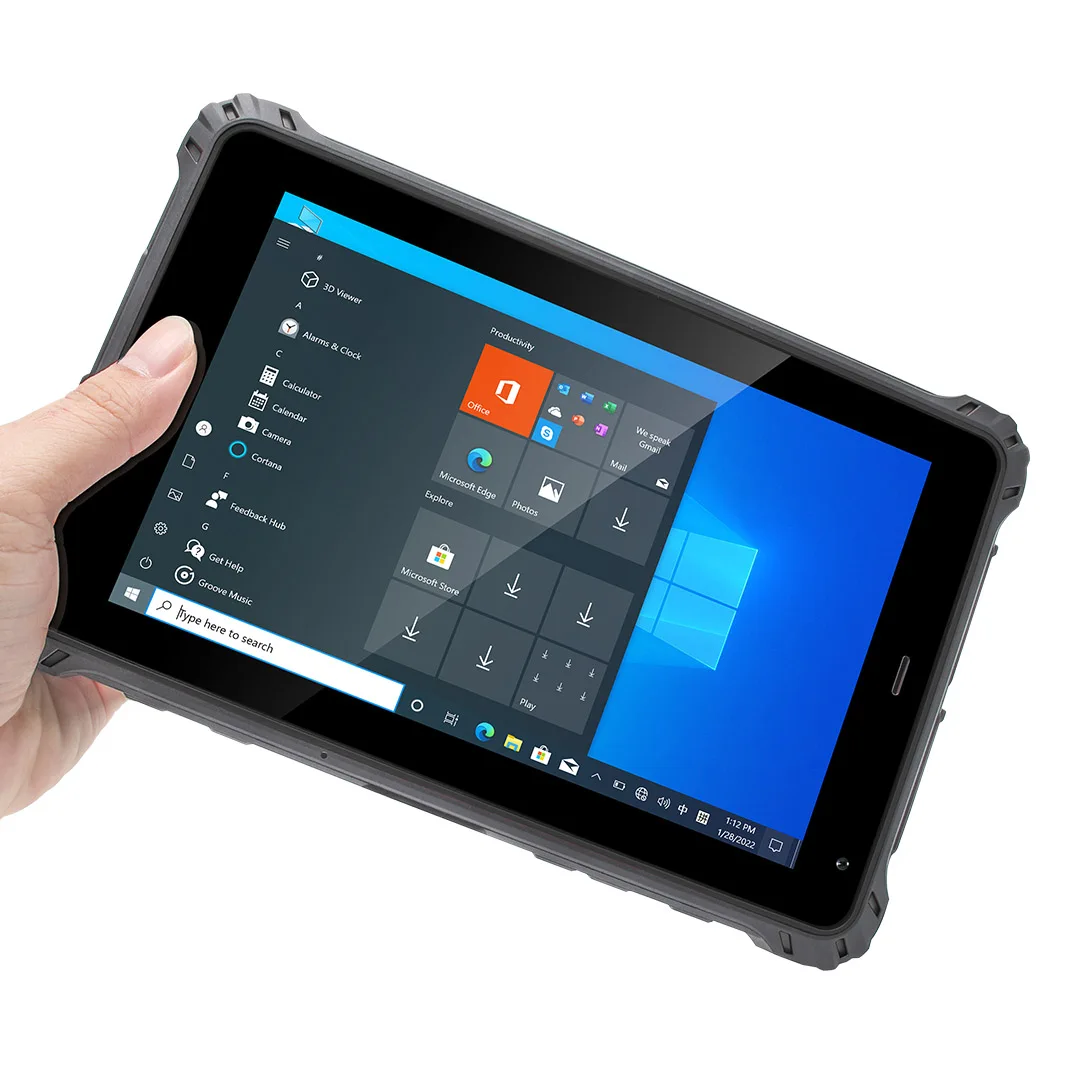 

10,1-дюймовый N5100, 4G, 8 ГБ ОЗУ, 128 ГБ ПЗУ, IP67, промышленный прочный планшетный ПК, чтение с солнечным светом, Rj45