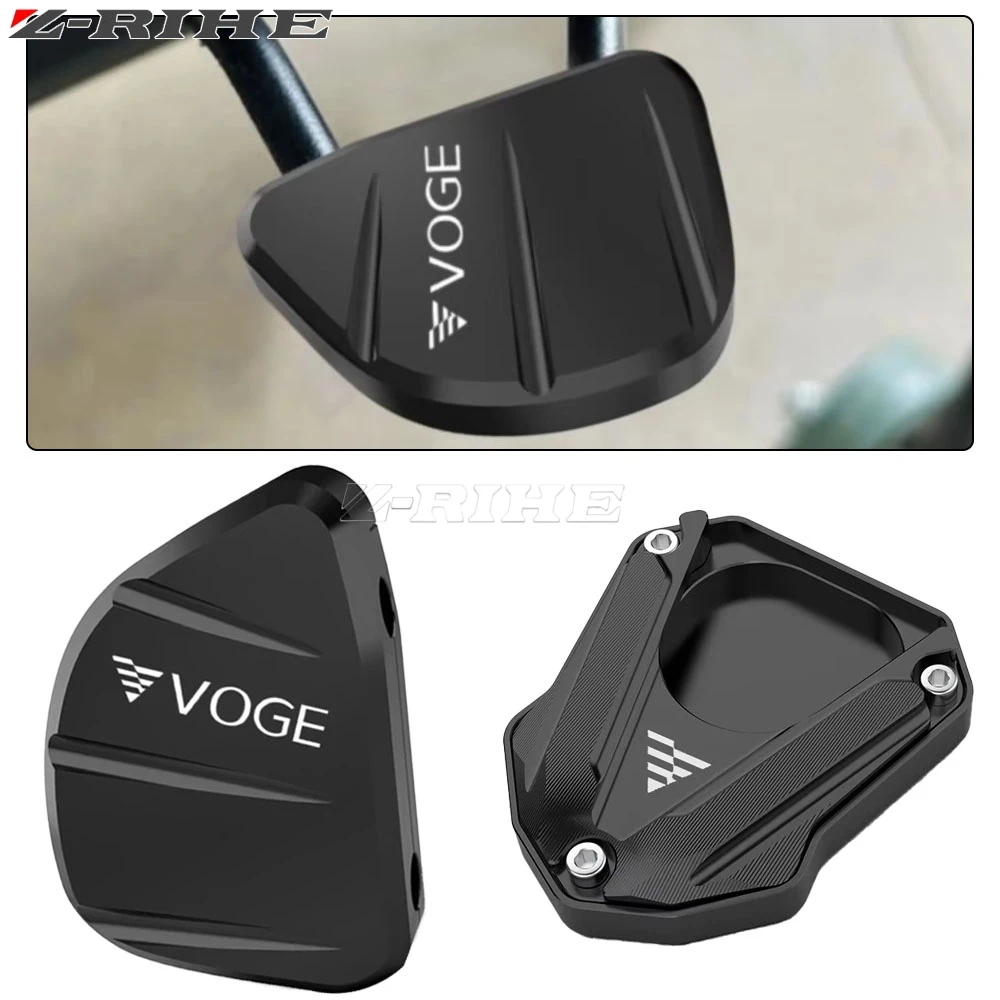 2025 For VOGE SR250GT SR 3 SR3 Motorcycle Accessories CNC Aluminium Kickstand Foot Side Stand Enlarger Extend Side Brace Assist