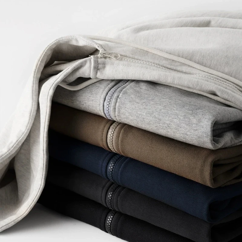 Autumn High Quality 360g 80 Cotton 20 Polyester Blank Plain Heavyweight Oversized Hoodies Unisex French Terry Men's Boxy Hoodies