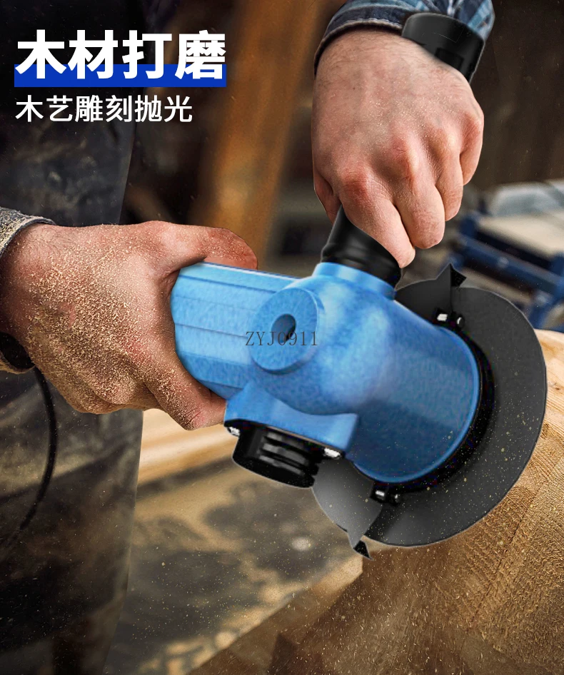 Smerigliatrice angolare pneumatica Lucidatrice di livello industriale Smerigliatrice multifunzionale Smerigliatrice da taglio