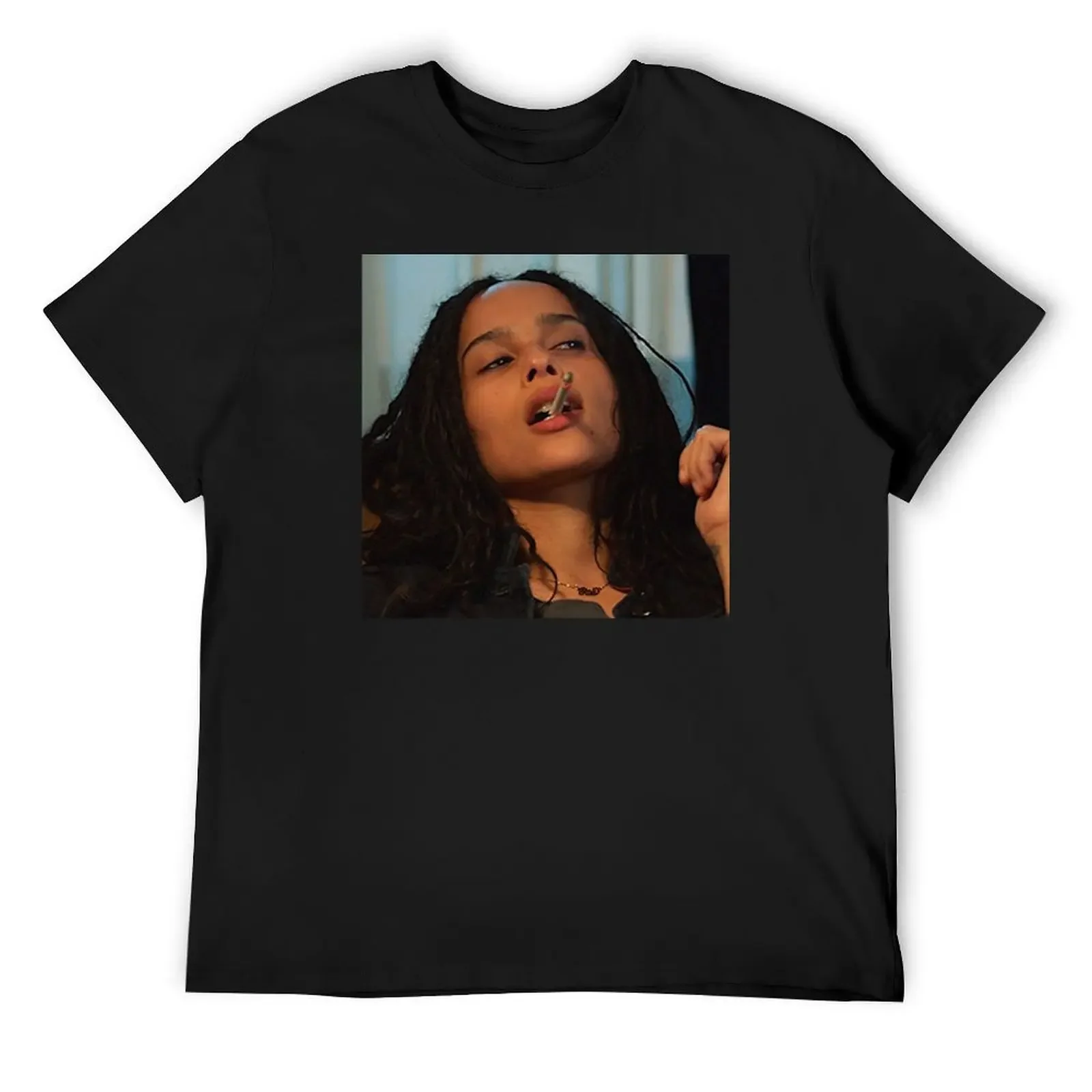 

zoe kravitz high fidelity T-Shirt man t shirt vintage anime shirt sports fans t shirts for men pack