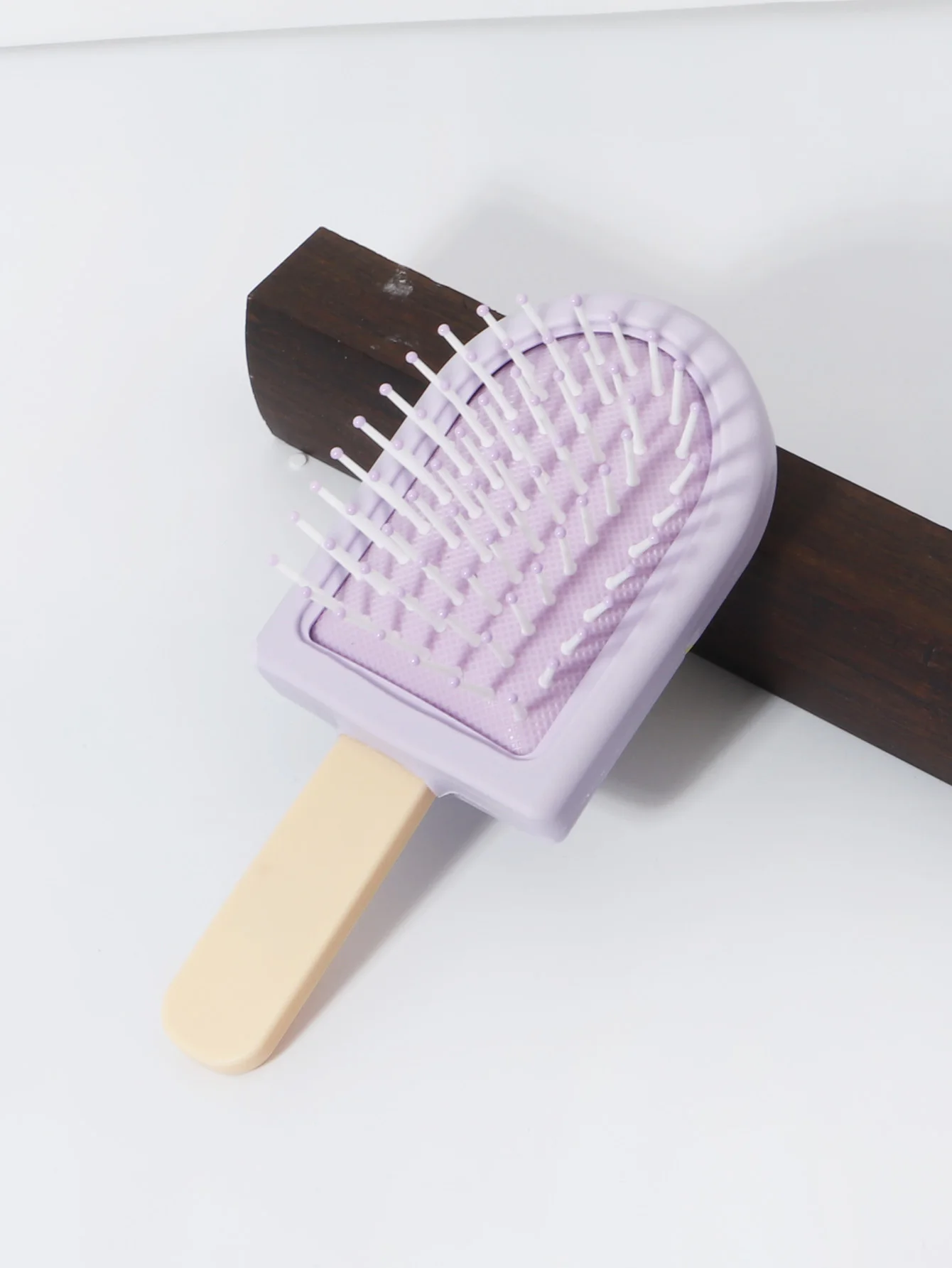 1 ice cream shaped new mini air cushion brush anti-static cartoon scalp massage comb,Special for real hair wigs