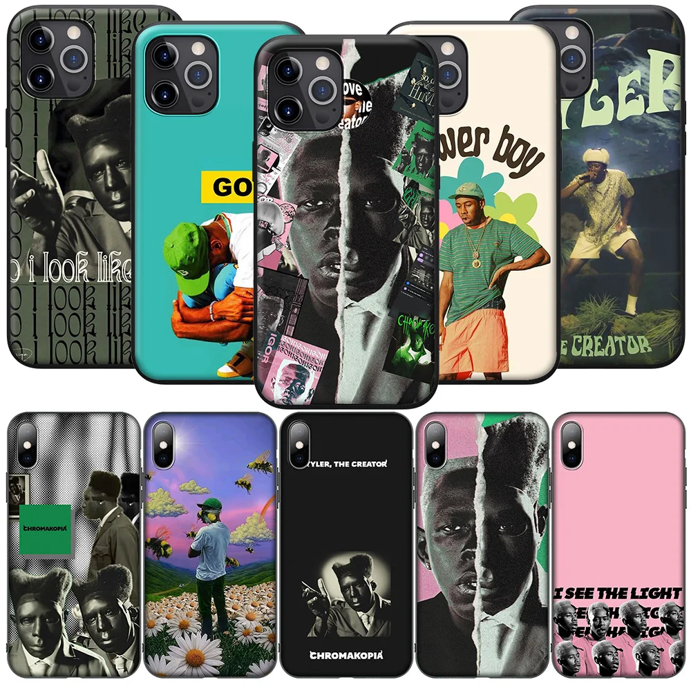 Phone Cover for iPhone 16 15 14 13 7 8 Pro Max Mini Plus New Case Y-78 Singer Tyler the Creator