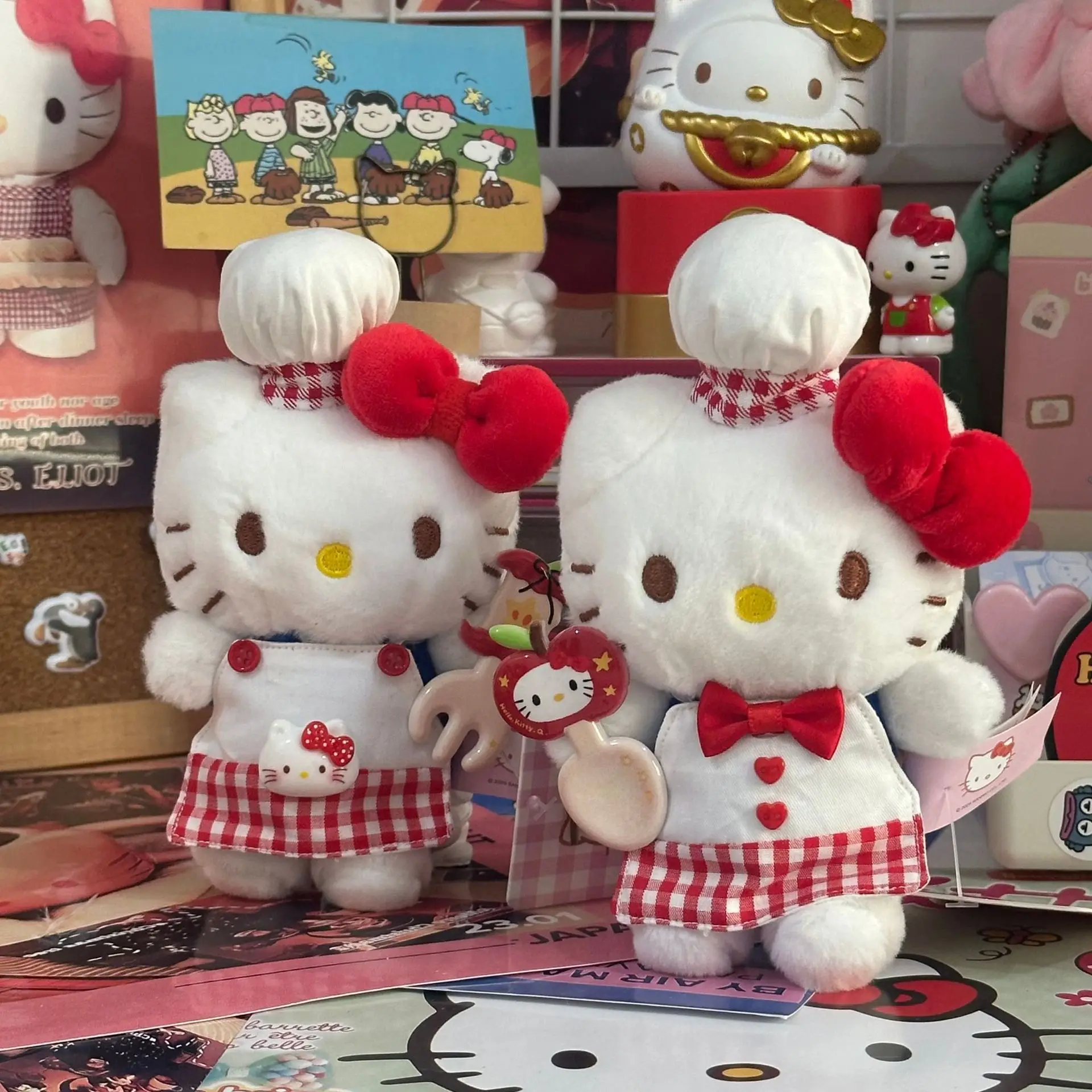 ハローキティぬいぐるみペンダントかわいい人形おもちゃキーホルダー女の子バックパック装飾ギフト