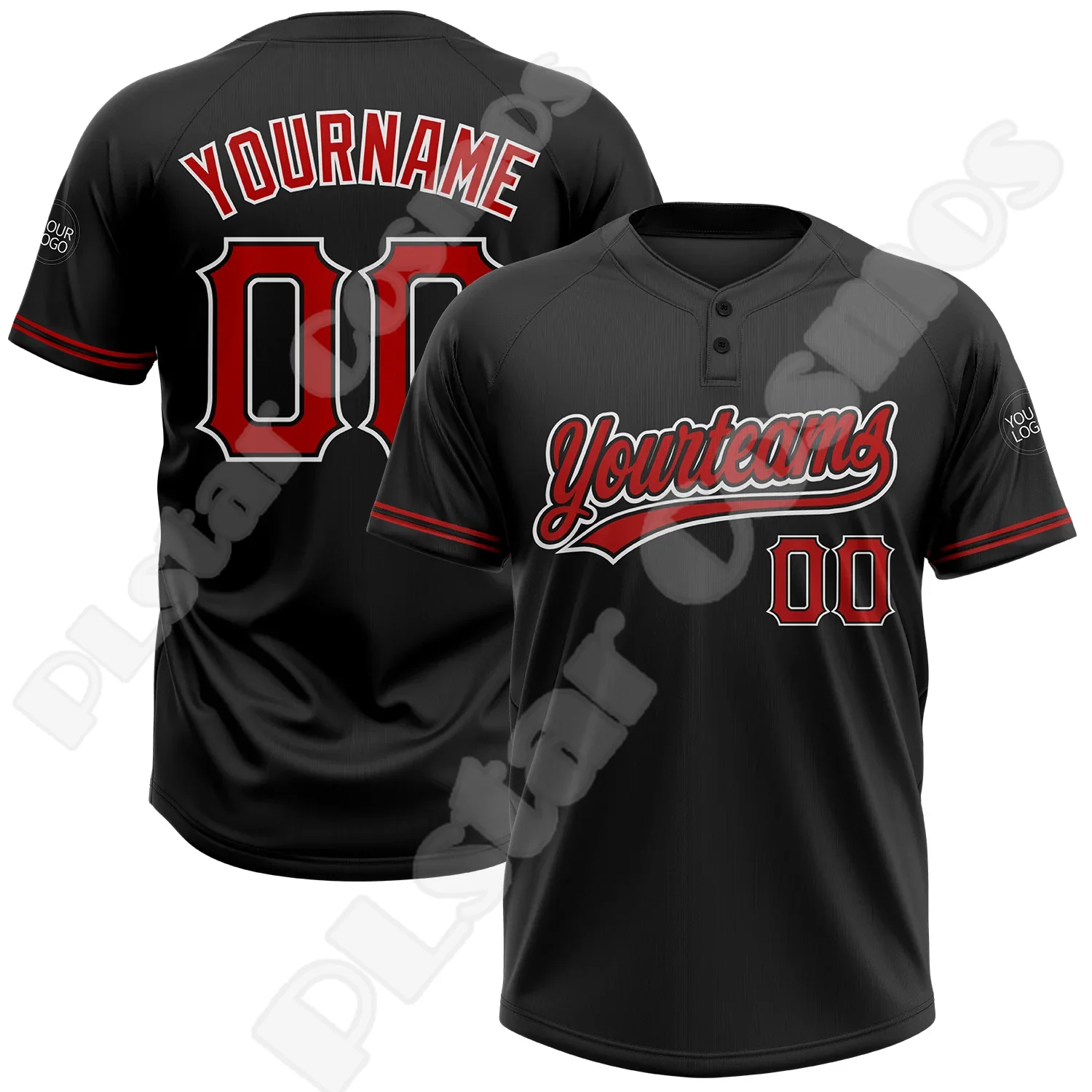 Verão Casual Harajuku Engraçado Softball Camisas, Team Player Logo Streetwear, Nome Personalizado Jersey, Nova Moda, Transporte da gota, 3DPrint, X17