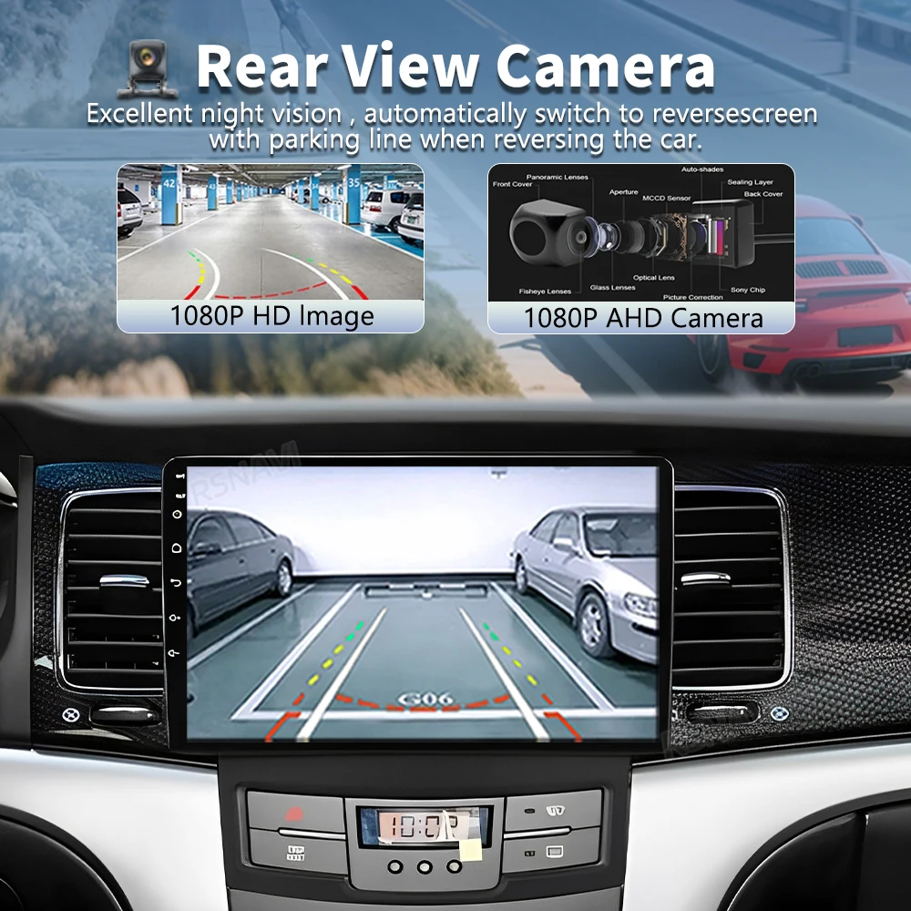 Android 16 CarPlay For SsangYong Korando 3 Actyon 2 2010 - 2013 2K QLED Android Car Radio Multimedia Video Player GPS Stereo