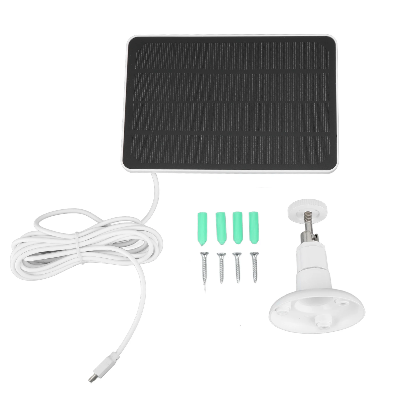 

4W5V Waterproof Solar Panel for Wireless Cameras - Rechargeable Battery Power for Outdoor Surveillance