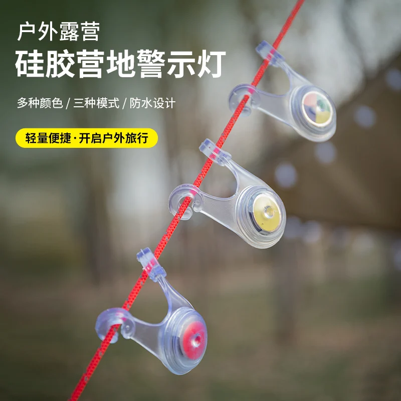 Outdoor camping decorative lights led hanging  ambient  backpack bicycle warning tail  camp anti-mix flash lights