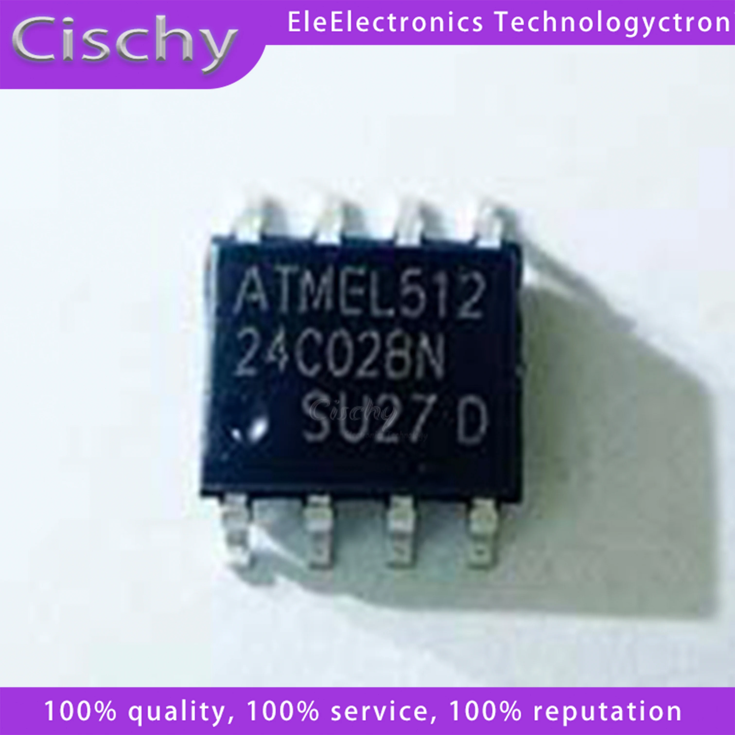 10pcs AT24C02BN-10SU-2.7 AT24C02 24C02N 24C02 24C02BN-SU27 EEPROM SOP8 2.7V Memory IC