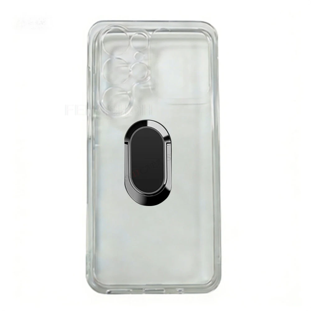 For Oukitel C68 Plus C68Plus 7.2" 2025 Oukitel C68 Plus C68 Plus Back Ring Holder Bracket Phone Case TPU Soft Silicone Cover