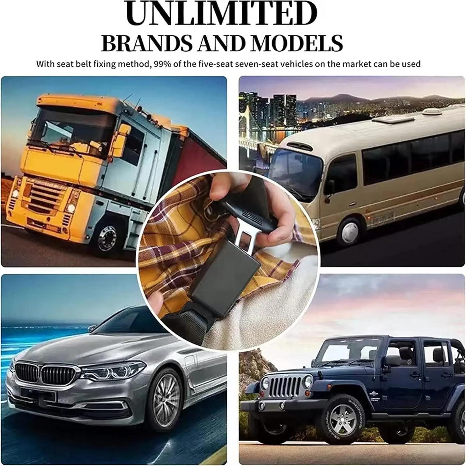 Accesorios universales para la mayoría de los vehículos, 2 piezas, para que se siente cómodo y cómodo al conducir