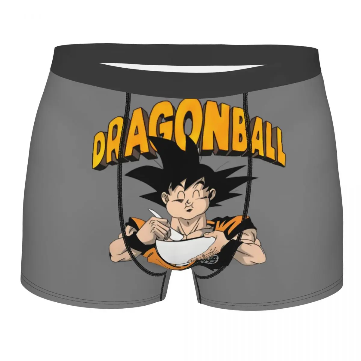 

Пользовательские шорты-боксеры в стиле аниме Гоку для мужчин, милое нижнее белье с 3D принтом, трусы, мягкие трусы