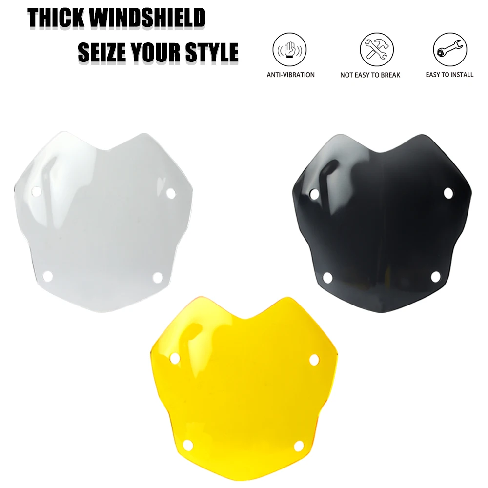 Motorcycle Sport Screen Windshield Windscreen Deflector for BMW R1200GS 1250GS ADV LC Adventure Windshield R1200 1250 GS Fairing view 3