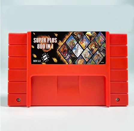 Nieuwe Super Dsp Versie Plus 800 In 1 Rev 3.0 Game Card Voor Snes 16 Bit Video Game Console Cartridge