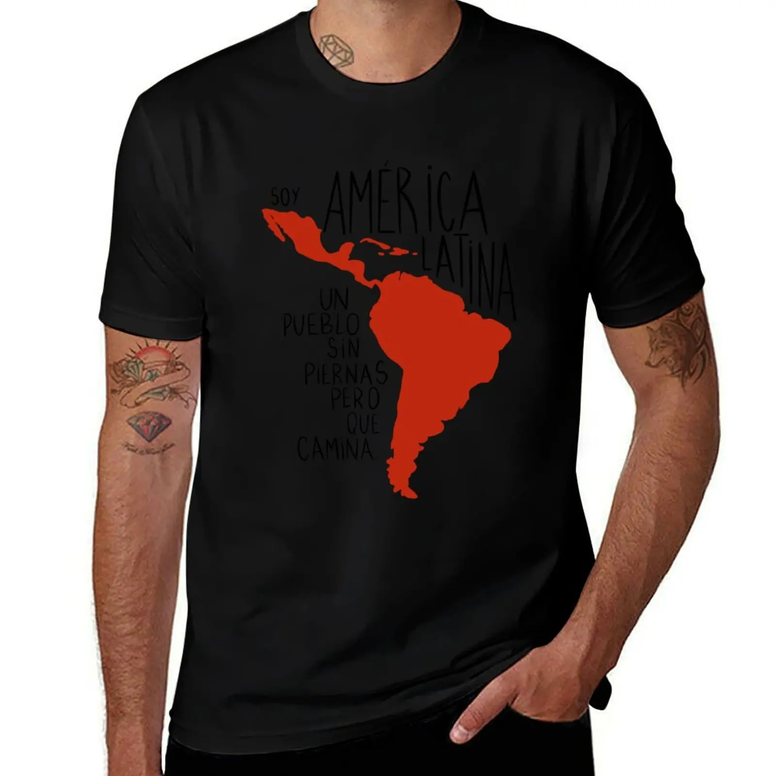 Soy América Latina T-Shirt cheap stuff anime stuff anime shirts men