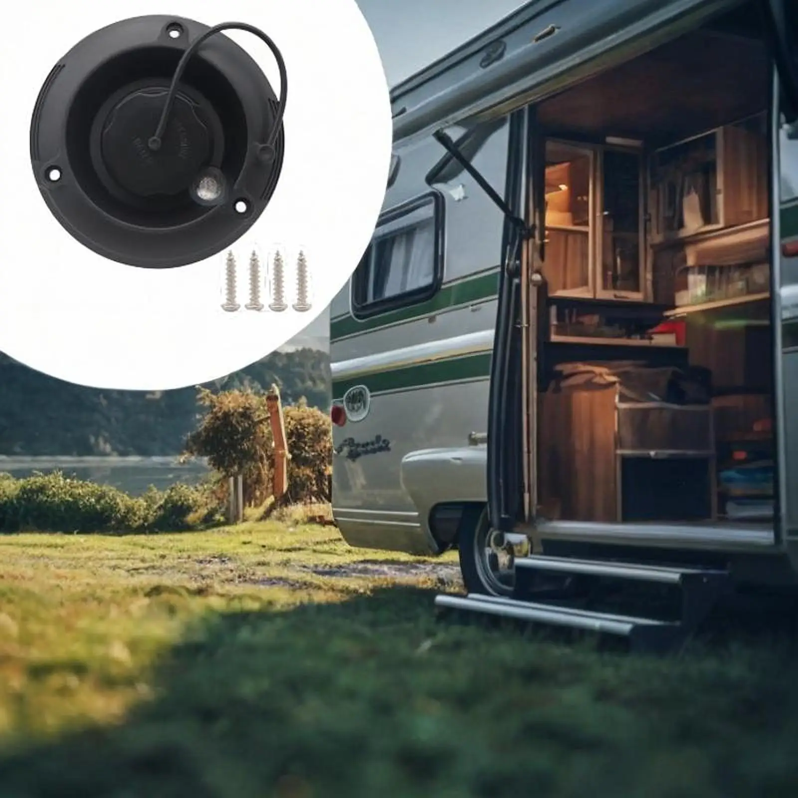 

Впускной клапан для воды на колесах заменяет круглое высокопроизводительное соединение, соединитель для воды на колесах для городского прицепа, морской дом на колесах