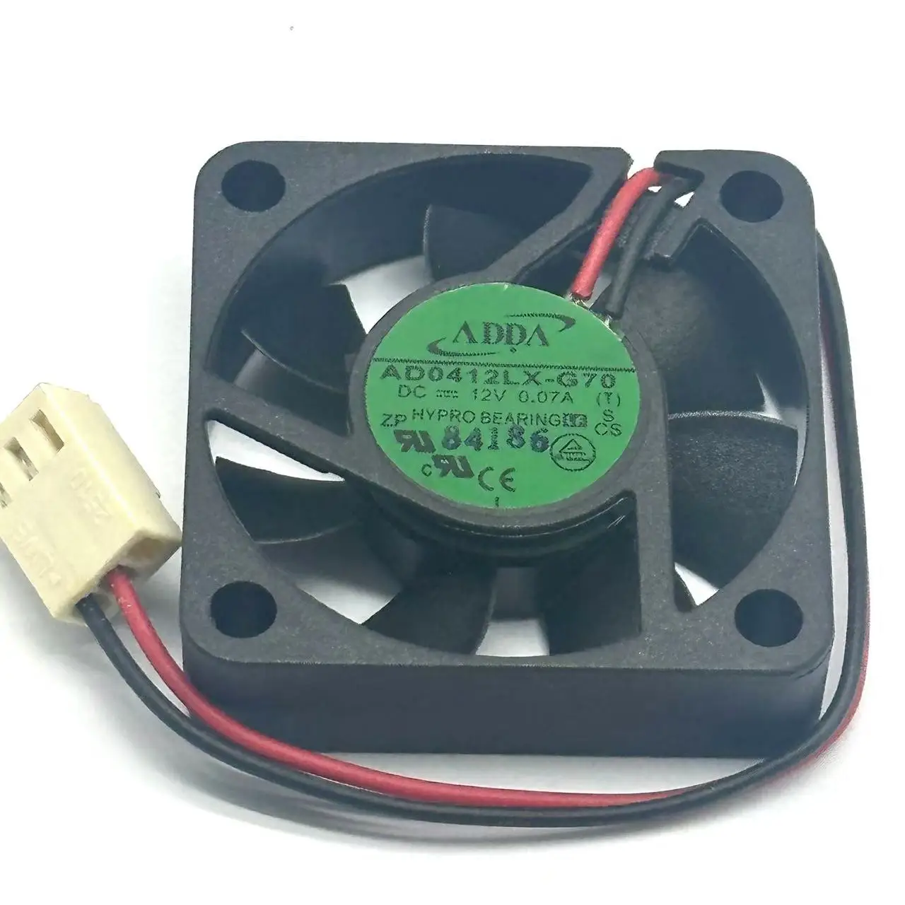 

ADDA AD0412LX-G70 DC 12V 0.07A 40x40x10mm 2-Wire Server Cooling Fan