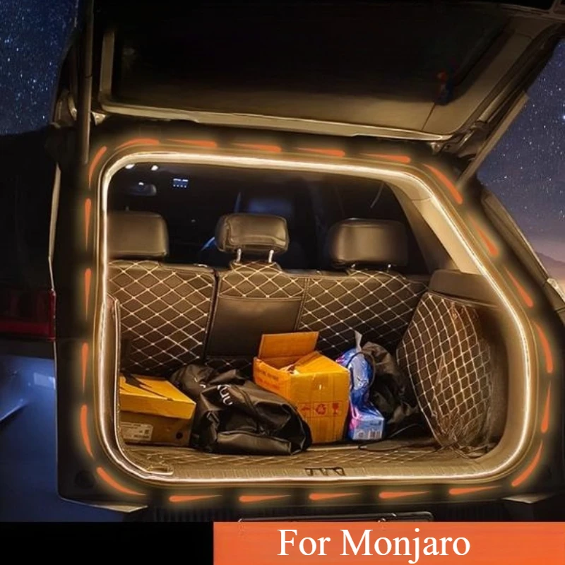 Dynamic Water Flow LED Tailgate Light for Monjaro & Koleos – Flowing Welcome Ambient Strip