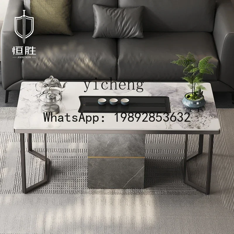 LYY  Kung Fu Tea Table Modern Tea Making Belt Induction Cooker Kettle All in One Set Tea Table