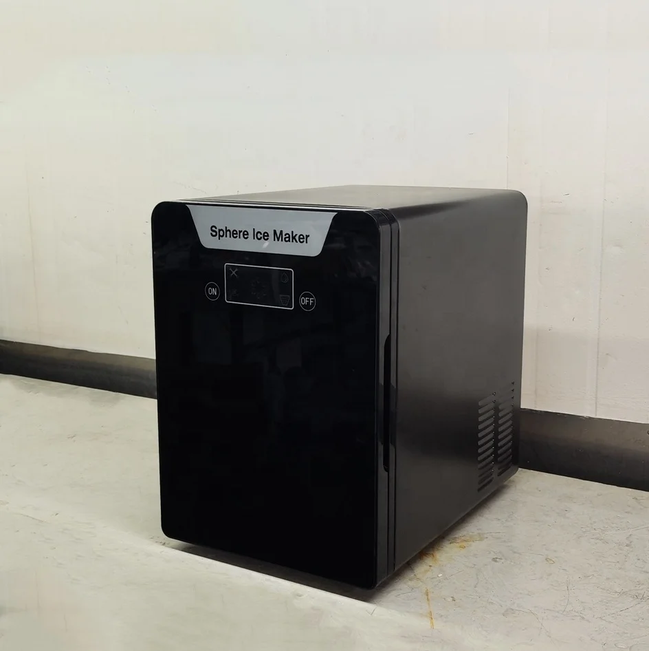 Crystal Clear Ball Sphere Home Ice Cube Maker Machine With Refrigerator 50mm Ice Sphere Balls For Cocktails, Drinks & Whiskey