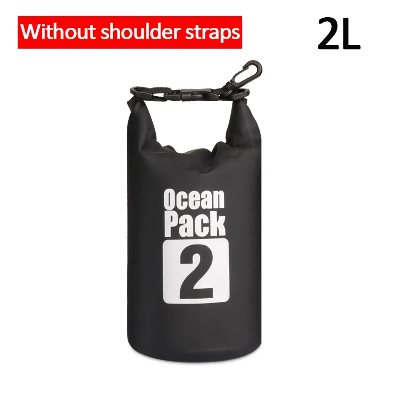 Wasserdichter PVC-Trockensack für Damen und Herren, 2 l/5 l/10 l/15 l/20 l/30 l, Outdoor-Sport-Aufbewahrungstasche für Kajakfahren, Bootfahren, Angeln, Schwimmen