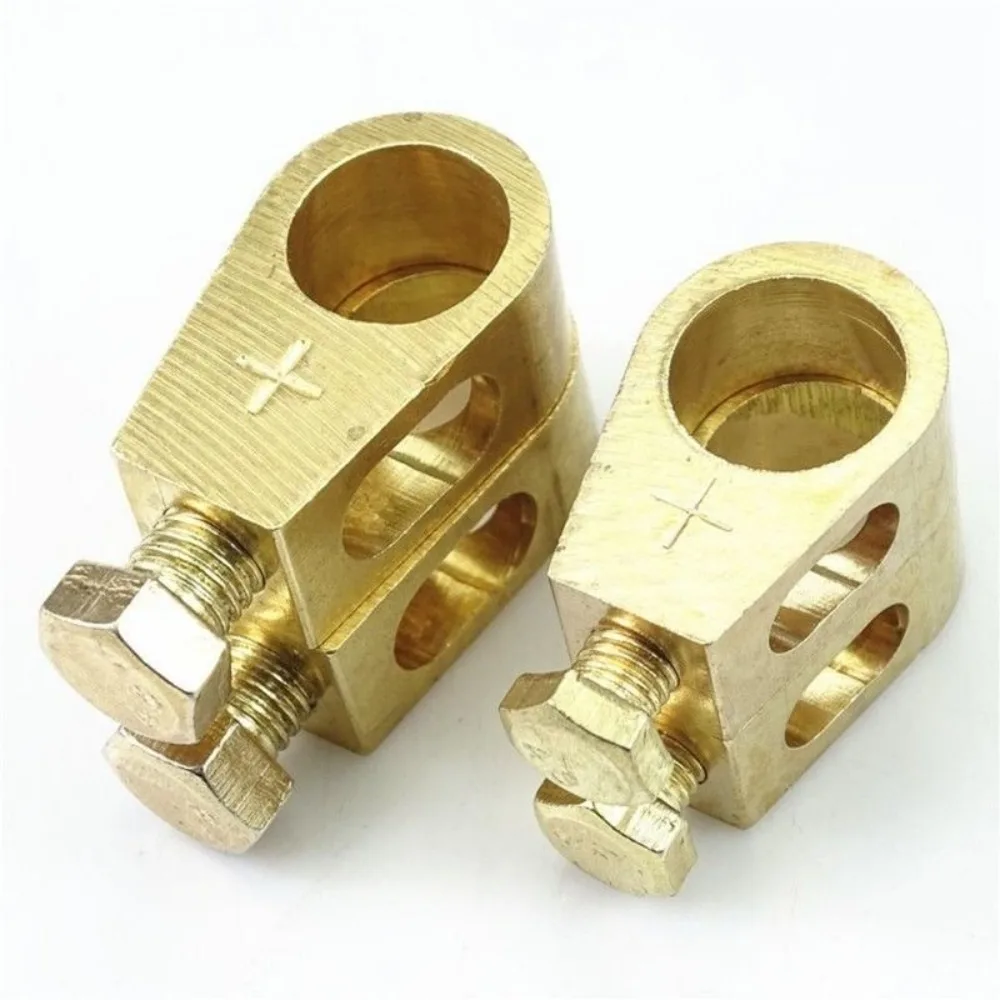 Pure Copper Battery Connection Clip Positive And Negative Car Battery Terminal Battery Cable Terminal Connectors Thicken