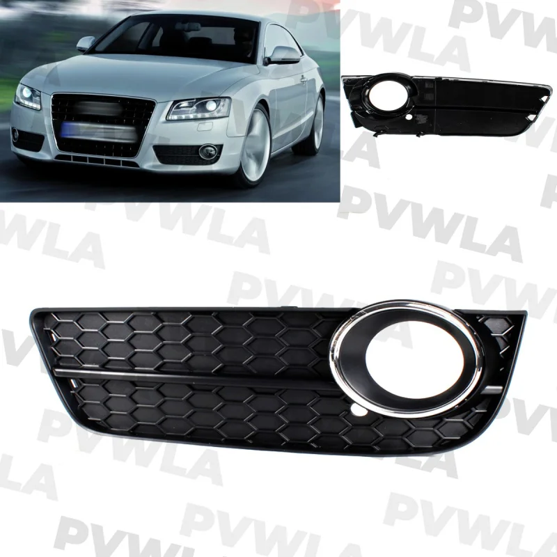 

For Audi A5 sportback coupe Cabriolet 2009 2010 2011 Left Side Front Fog Light Lamp Grille Cover Trim 8T0807681