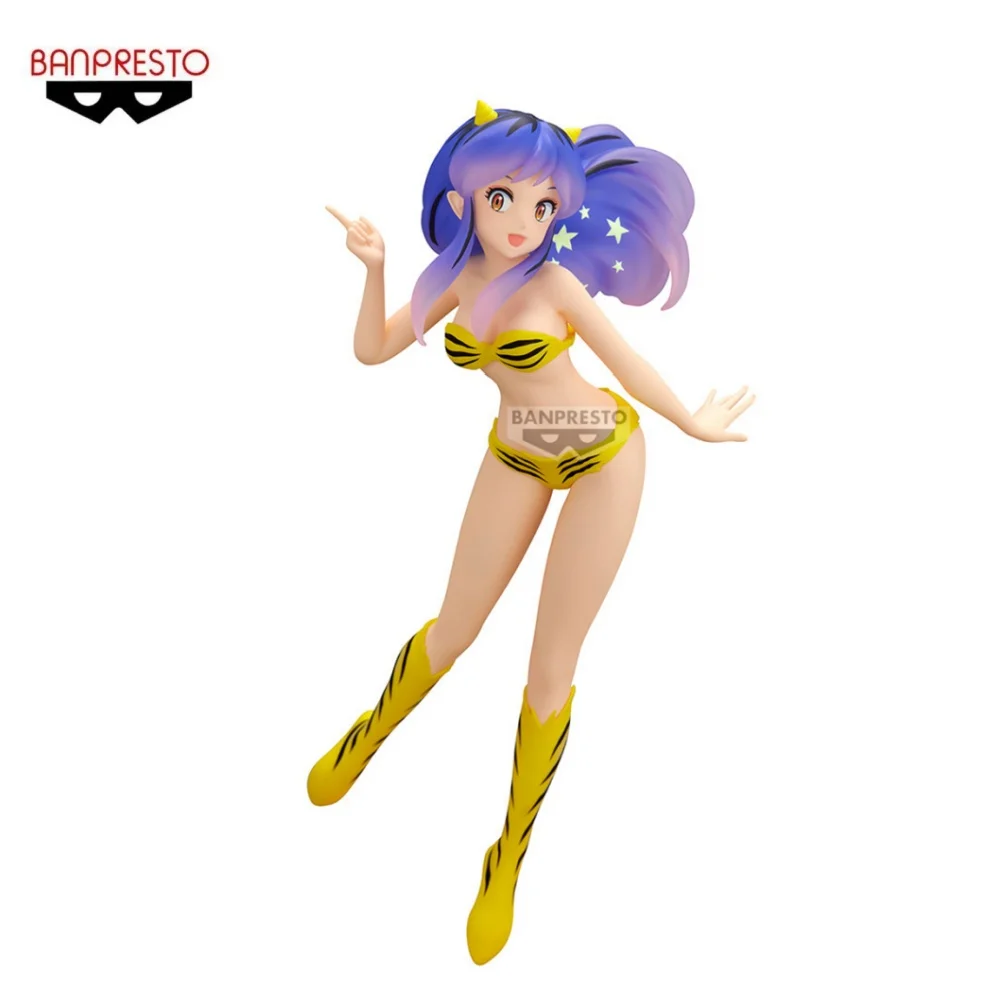 Banpresto Urusei Yatsura Anime LUM GLITTER&GLAMOURS Shooting star ver B Action Figures Model Figurine Original Figuarts