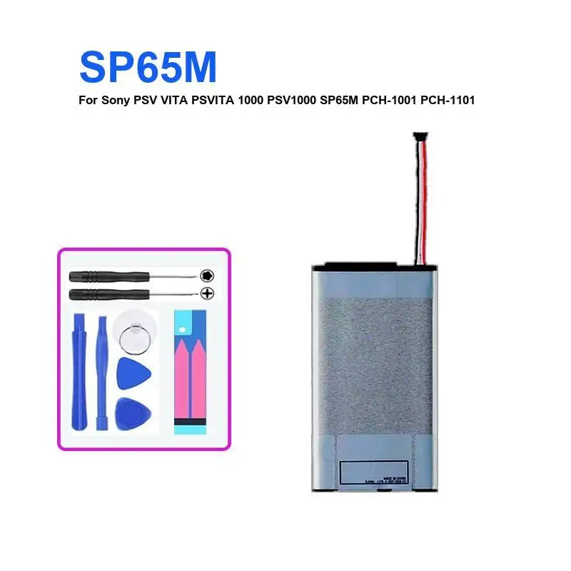 بطارية الهاتف المحمول 2210Mah لسوني Psv Vita Psvita 1000 PSV1000 SP65M Pch-1001 Pch-1101 #3