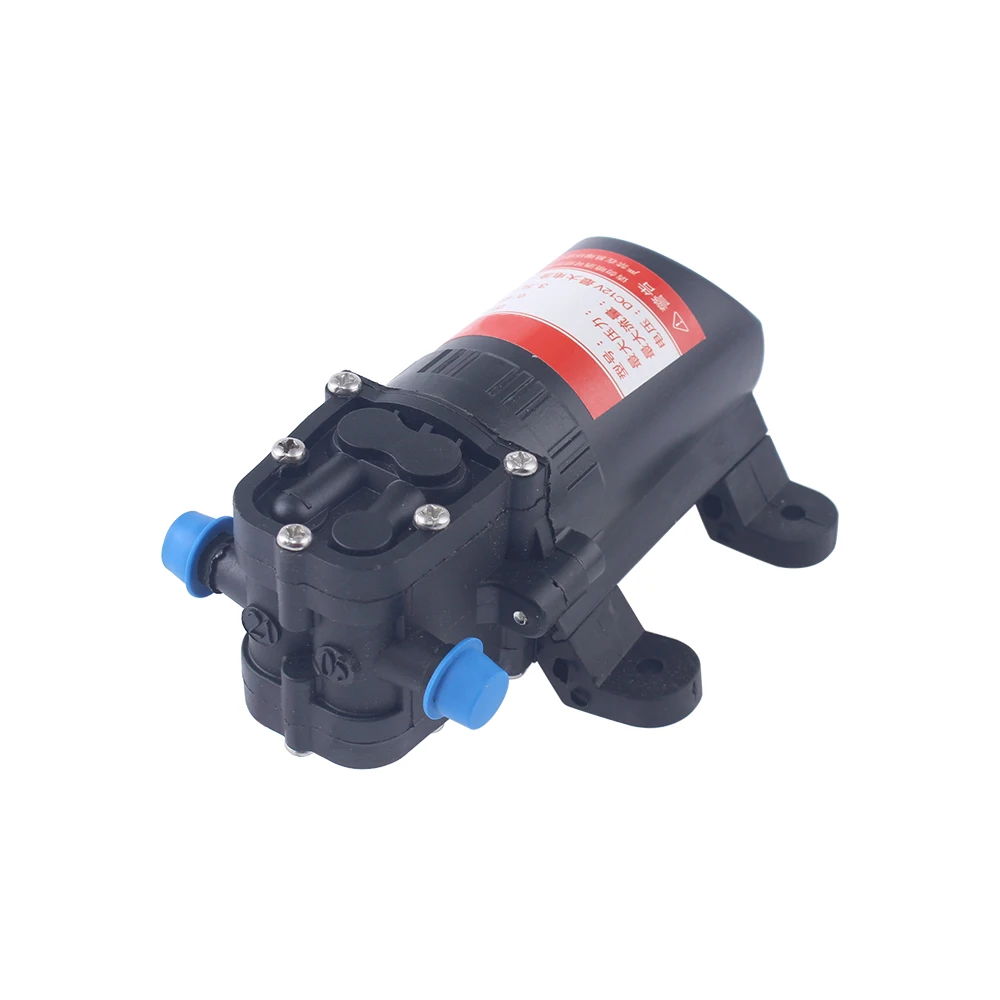 Pompa acqua DC 12V 70PSI 3.5L/Min Pompa acqua elettrica agricola Nero Micro membrana ad alta pressione Spruzzatore d'acqua Lavaggio auto 12V