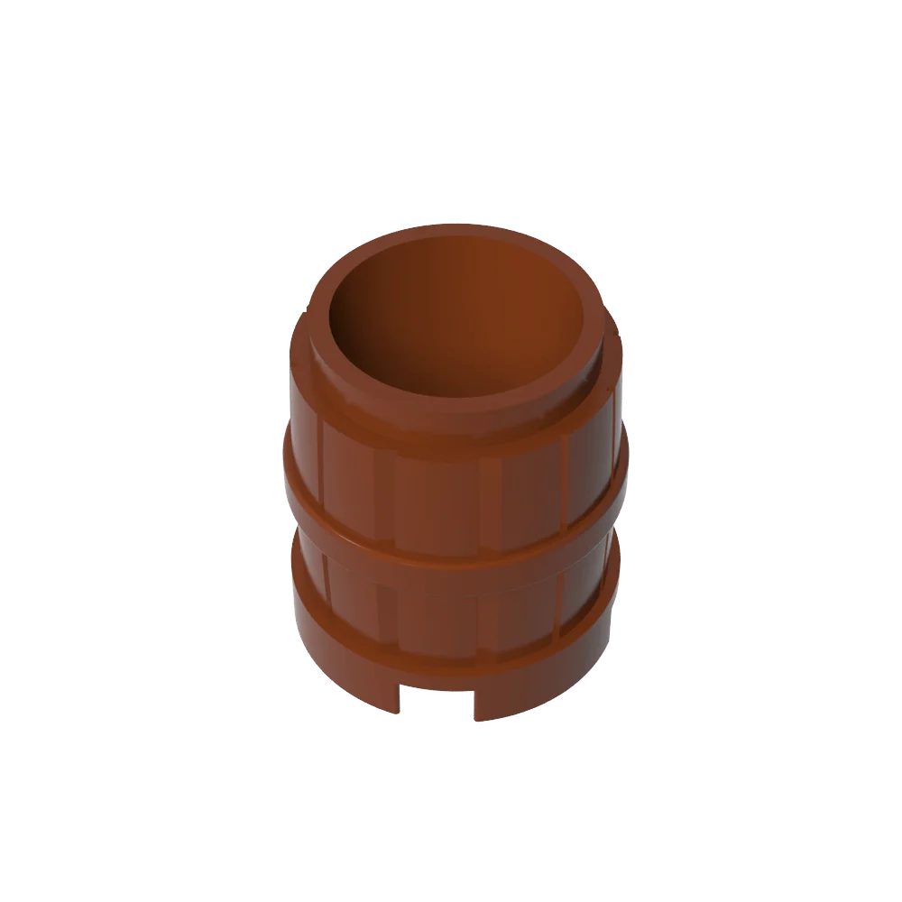 Piezas de GDS-M177 Gobricks, Kit de bloques de construcción de barril contenedor 2489, cubo, Idea de madera, Idea DIY, juguete, regalos para niños, triangulación de envíos