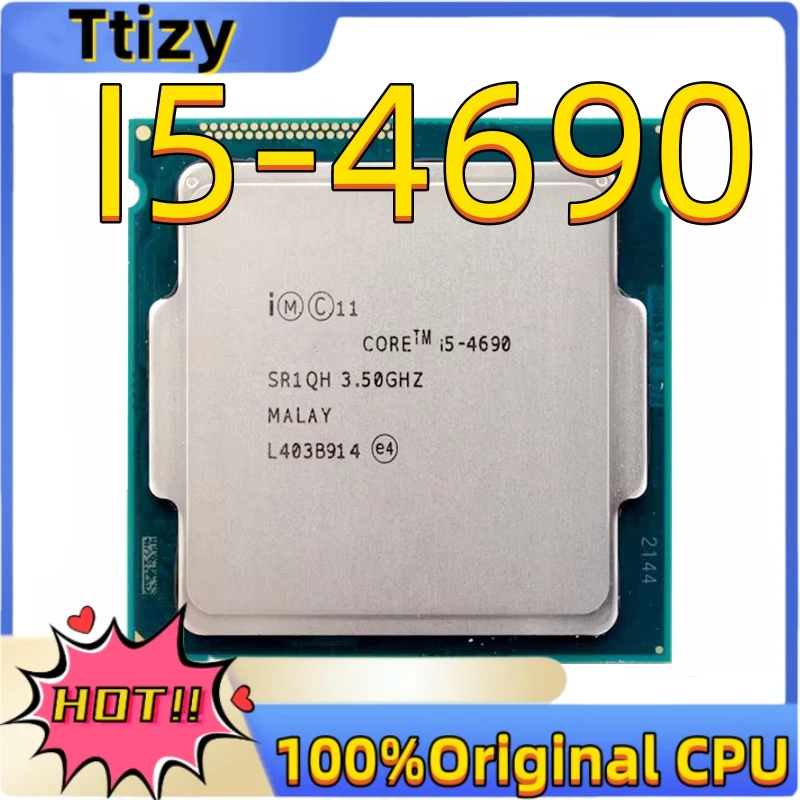 Core i5 4690 CPU Processor 3.5Ghz LGA 1150 Quad Core Desktop SR1QH