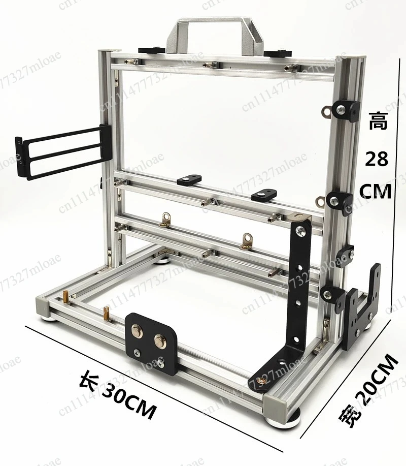 Open Chassis Matx Computer Chassis Rack Aluminum Alloy ATX Creative Personality ITX Desktop DIY Rack