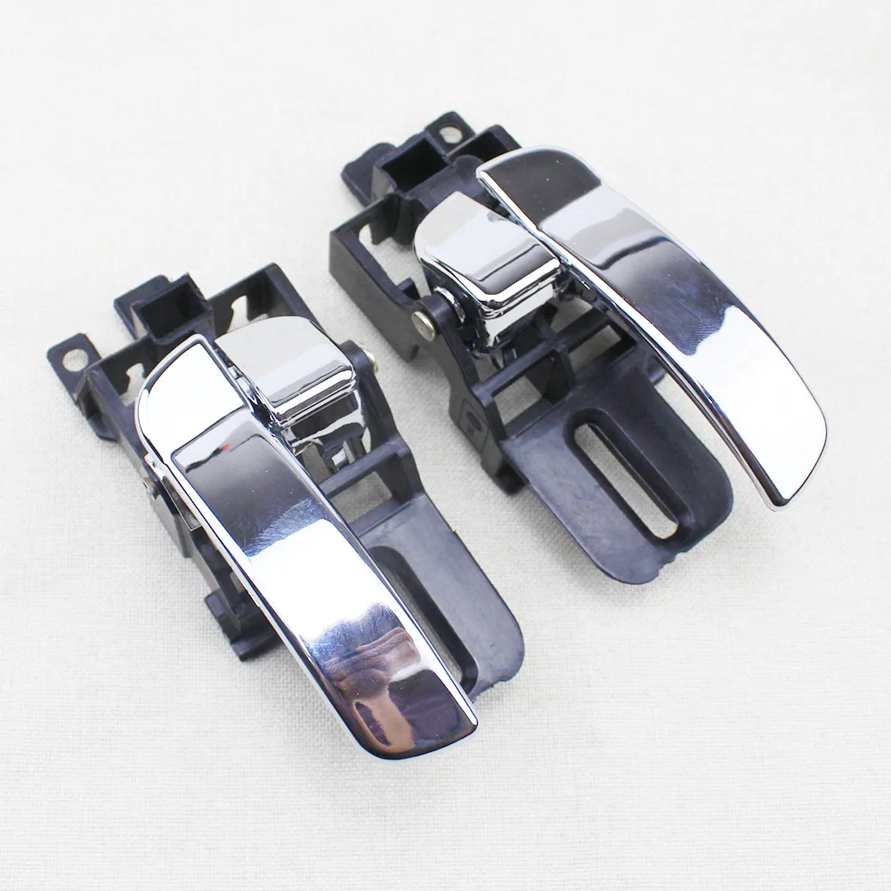 

KUMMYY 2PCS Car Interior Door Handle Left Right Front Rear for Nissan Qashqai J10 2007-2013 80670JD00E 80671JD00E