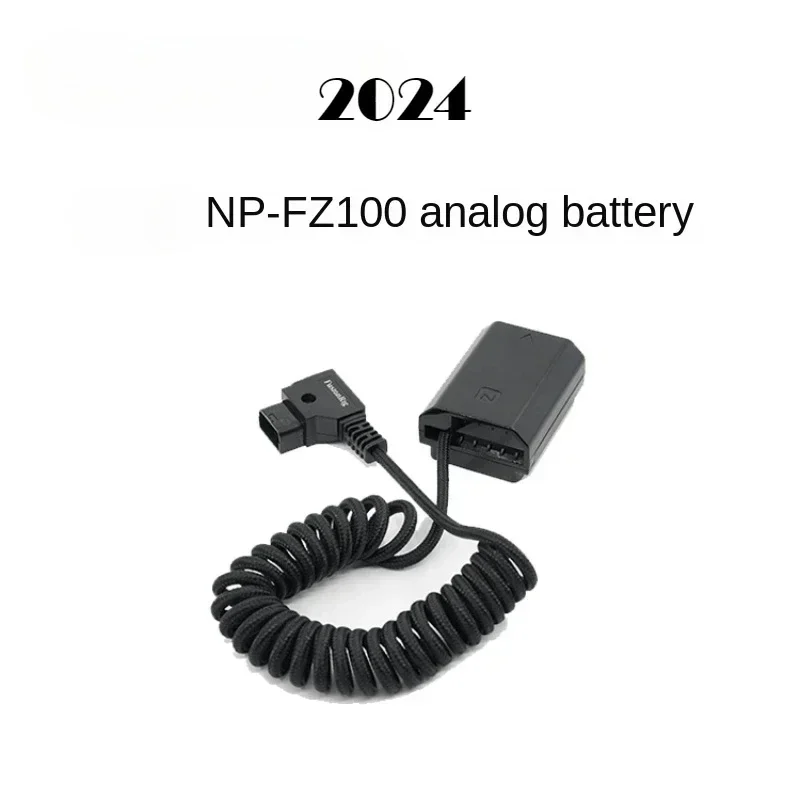 2024 Free delivery to the brand new factory D-Tap to NP-FZ100 Nylon Braided Wire False Battery Analog Battery Sony SLR